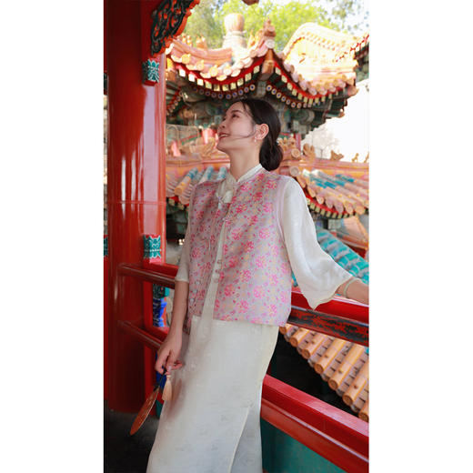 【抖音专属】小青龙-连衣裙（23807432B-凝脂） 商品图1