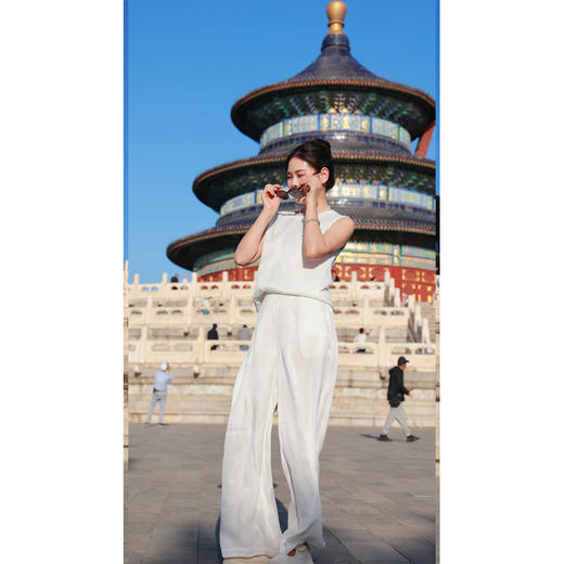 【抖音专属】宽肩吊带（24718609-山矾） 商品图4