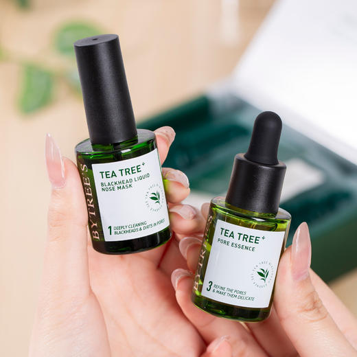 柏翠丝 茶树祛黑头套盒 净澈毛孔 清凉润感 1盒/2盒 商品图1