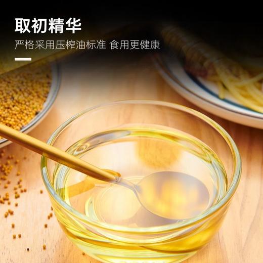 【严选】【金新农】湖北恩施耘丰鑫品一级菜籽油5L/瓶   （厂家直发） 商品图1