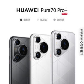 华为HUAWEI Pura 70 Pro+ 超高速风驰闪拍 超聚光微距长焦 双卫星通信 华为P70智能手机