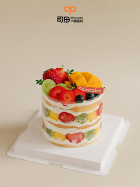 春日缤纷裸水果（低糖少奶油多水果，选这款准没错！请注意！因固定水果的需要，内置牙签哦）