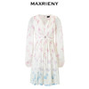 玛克门店发货：MAXRIENY仙美氛围感渐变晕染玉兰连衣裙(货号:MC85DR060) 商品缩略图4