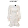 玛克门店发货：MAXRIENY复古浪漫蕾丝荷叶连衣裙(货号:MC85DR007) 商品缩略图4
