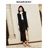玛克门店发货：MAXRIENY精致复古时尚感廓形马夹背心2024(货号:MC85VE002) 商品缩略图1