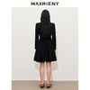 玛克门店发货：MAXRIENY复古新中式玉兰绣花流苏外套2024(货号:MC85JA063) 商品缩略图3