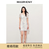 玛克门店发货：MAXRIENY复古蕾丝刺绣散钻连衣裙2024春(货号:MC85DR079) 商品缩略图0