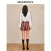玛克门店发货：MAXRIENY松弛感廓形醋酸提花上衣(货号:MC88TP780) 商品缩略图3