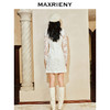 玛克门店发货：MAXRIENY复古宫廷蕾丝飞鸽扣连衣裙24春款(货号:MC85DR004) 商品缩略图3