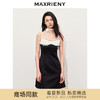 【派对聚会-商场同款】MAXRIENY精致复古风拼接吊带缎面连衣裙(货号:MC85DR053) 商品缩略图0