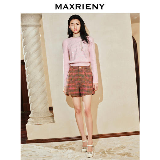 玛克门店发货：套头毛衫修身显瘦上衣女(货号:MC88SW838) 商品图1