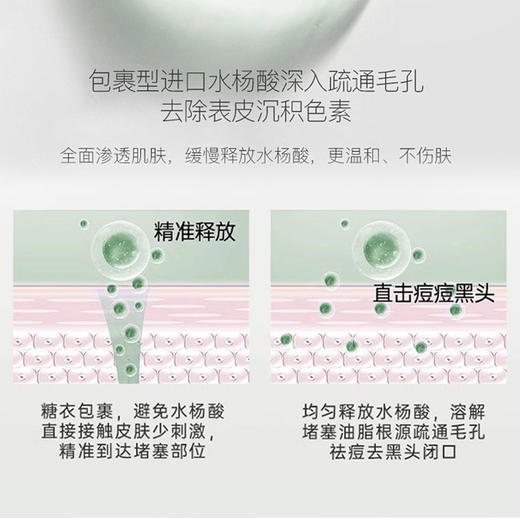 【妃然】水杨酸面膜  控油➕补水➕维稳三效合一  30g*5片/盒 商品图1