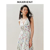 玛克门店发货：MAXRIENY城市度假风绑带深v连衣裙露背裙子(货号:MC85DR084) 商品缩略图2