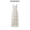 玛克门店发货：MAXRIENY城市度假风绑带深v连衣裙露背裙子(货号:MC85DR084) 商品缩略图4