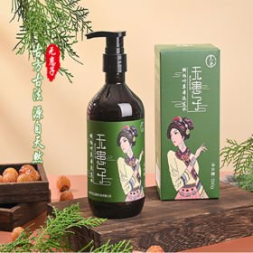 无患子侧柏叶洗发水  多味草本原浆浓缩 温和洗发水 500ml/瓶