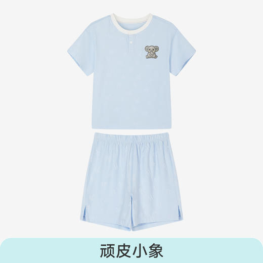 【限时69元套装】ibaby×outlast太空科技恒温抑菌针织小蘑菇家居服短袖短裤套装 商品图7