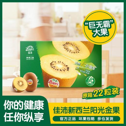 佳沛新西兰阳光金奇异果 原箱3.3kg(22头) 商品图1