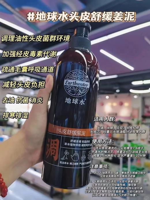 地球水头皮舒缓浆泥（调）608ml 商品图1