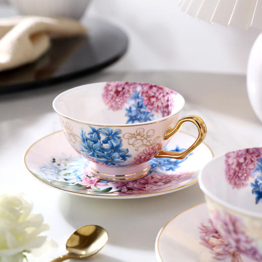 B-NX-03 诺轩 碗形四花色（4杯+4碟套装） 商品图1