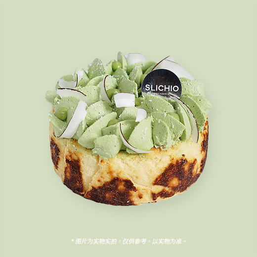 浓情椰林 | 斑斓雪顶D24榴莲巴斯克蛋糕 商品图0