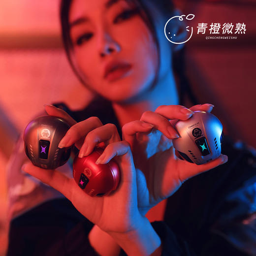 F-MGM-B5 青橙魔鬼猫休眠舱 主动降噪无线耳机 商品图1