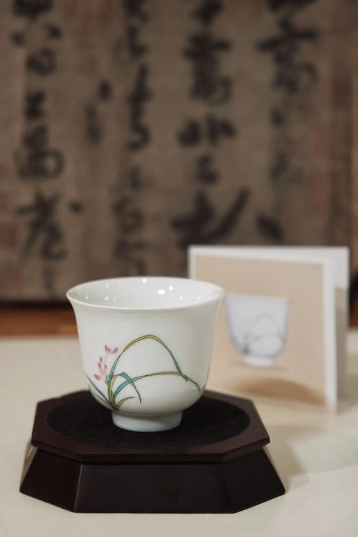 嘉德文创 | 嘉礼•瓷之美•自然雅集系列茶杯 商品图2