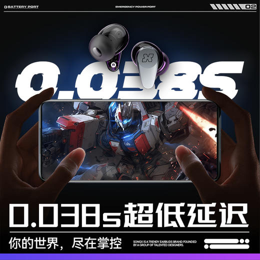 F-XH-SX12pro SONGX星环蓝牙耳机（降噪款） 商品图3