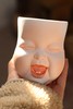 B-BL-07 柏路 纯手捏制娃娃脸杯“笑”款+杯垫（亮光款） 商品缩略图2