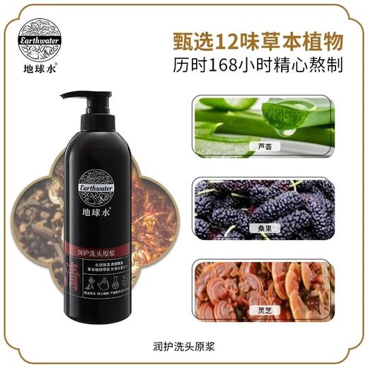 地球水润护洗头原浆（清）608ml 商品图1