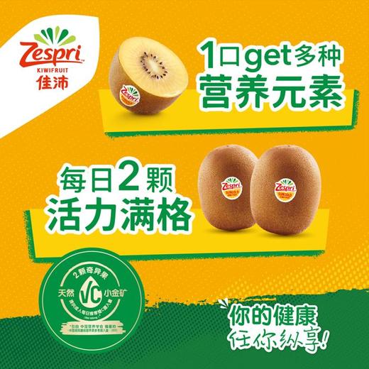 佳沛新西兰阳光金奇异果 原箱3.3kg(22头) 商品图4