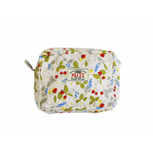 HUJI祤集Motley收纳包插画樱桃草莓 商品图4