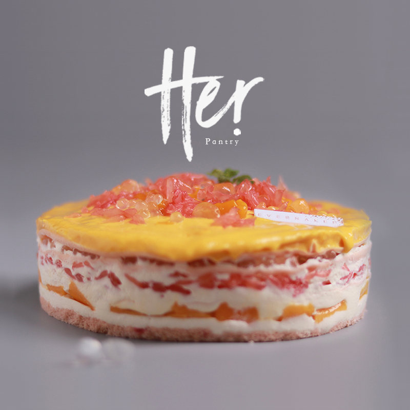 杨枝甘露裸蛋糕（裸家shou款可以“喝”的蛋糕）#HER Pantry系列