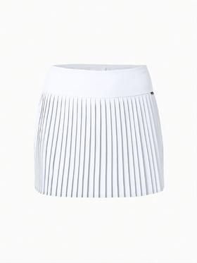Goldbergh - Plissé Skirt - White - 女装 - 裙子 - 白色