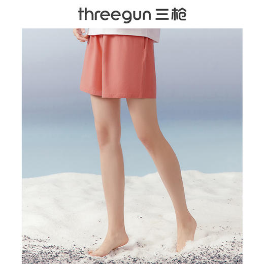 Threegun三枪 冰泉棉女家居短裤-50730B011 商品图5