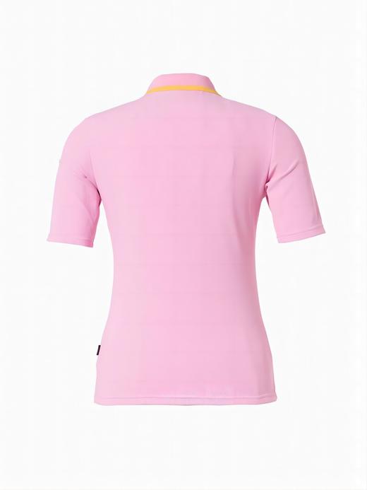 Goldbergh - Cassia Short Sleeve Top - Miami Pink - 女装 - Polo衫 - 粉色 商品图1