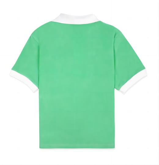 Sporty & Rich - Prince Sporty Terry Polo - Clean Mint/White - POLO衫 - 薄荷/白 商品图1