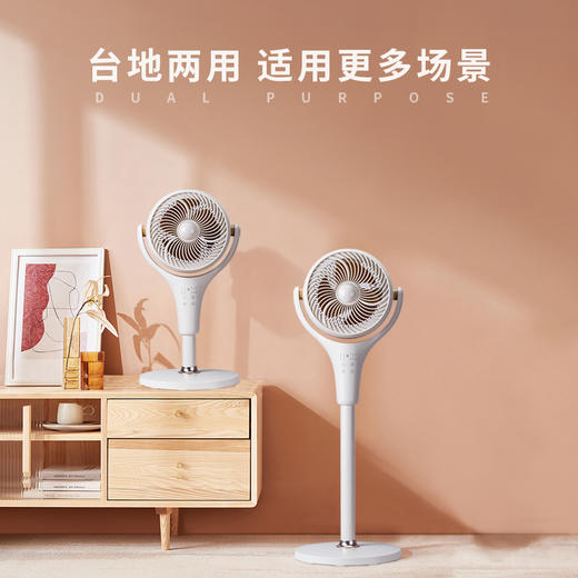 3D智能摇头台地两用空气循环扇 商品图1