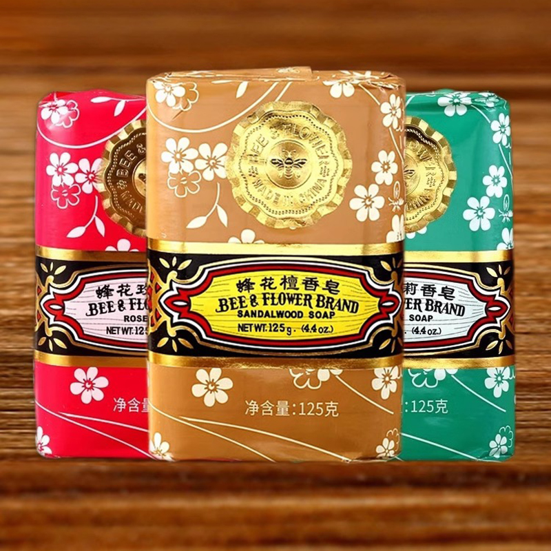 蜂花香皂125g 【玫瑰丨檀香香型】