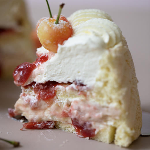 母亲节新品「百家姆妈」樱桃奶油味夏洛特蛋糕（纯动物奶油） 商品图7