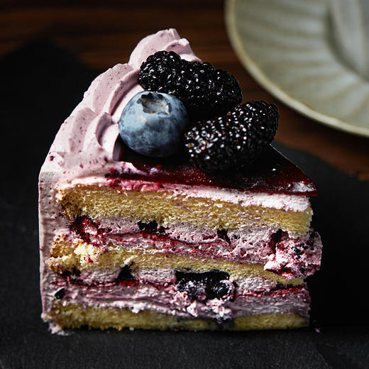 遇·四季-净湖乌葚 桑葚蓝莓奶油蛋糕 商品图2