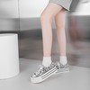 西村名物2024年春季新款厚底平跟舒适休闲小板鞋运动鞋T24AM13571 商品缩略图2