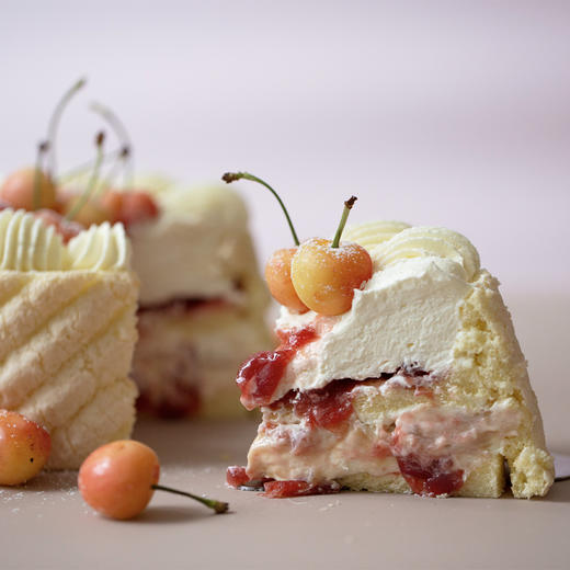 母亲节新品「百家姆妈」樱桃奶油味夏洛特蛋糕（纯动物奶油） 商品图6