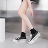 西村名物2024年春季新款厚底平跟舒适休闲小板鞋运动鞋T24AM13571 商品缩略图5