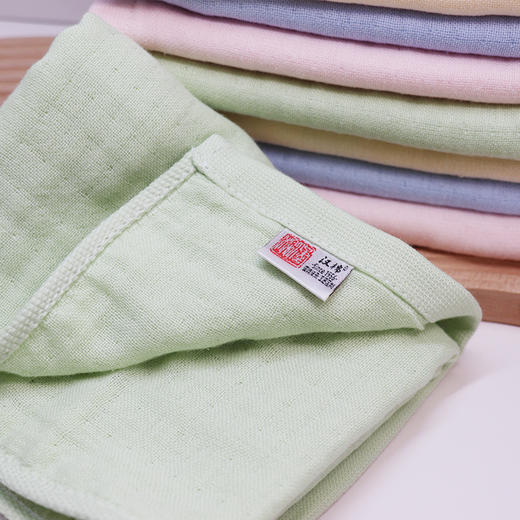 【助农】银鹏汉棉六层纱布绵柔面巾童巾（25*50cm）8条装 /组 商品图6