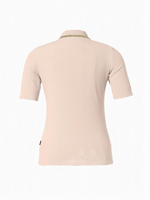Goldbergh - Cassia Short Sleeve Top - White Sand - 女装 - Polo衫 - 卡其色 商品图1