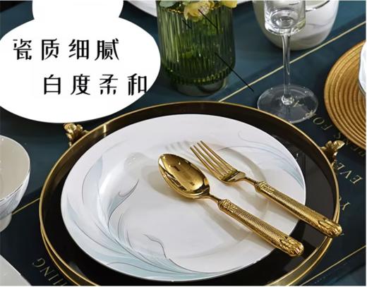 凡瑞斯繁华50头10人用骨瓷餐具 商品图5