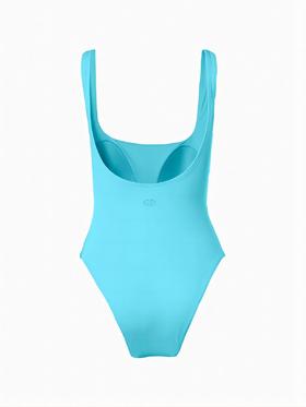 Goldbergh - Cruise Bathing Suit - Atlantic Blue - 女装 - 连体泳衣 - 蓝色