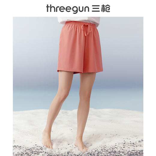 Threegun三枪 冰泉棉女家居短裤-50730B011 商品图6