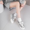 西村名物2024年春季新款厚底平跟舒适休闲小板鞋运动鞋T24AM13571 商品缩略图4