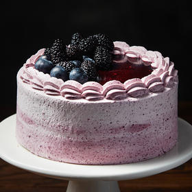 遇·四季-净湖乌葚 桑葚蓝莓奶油蛋糕
